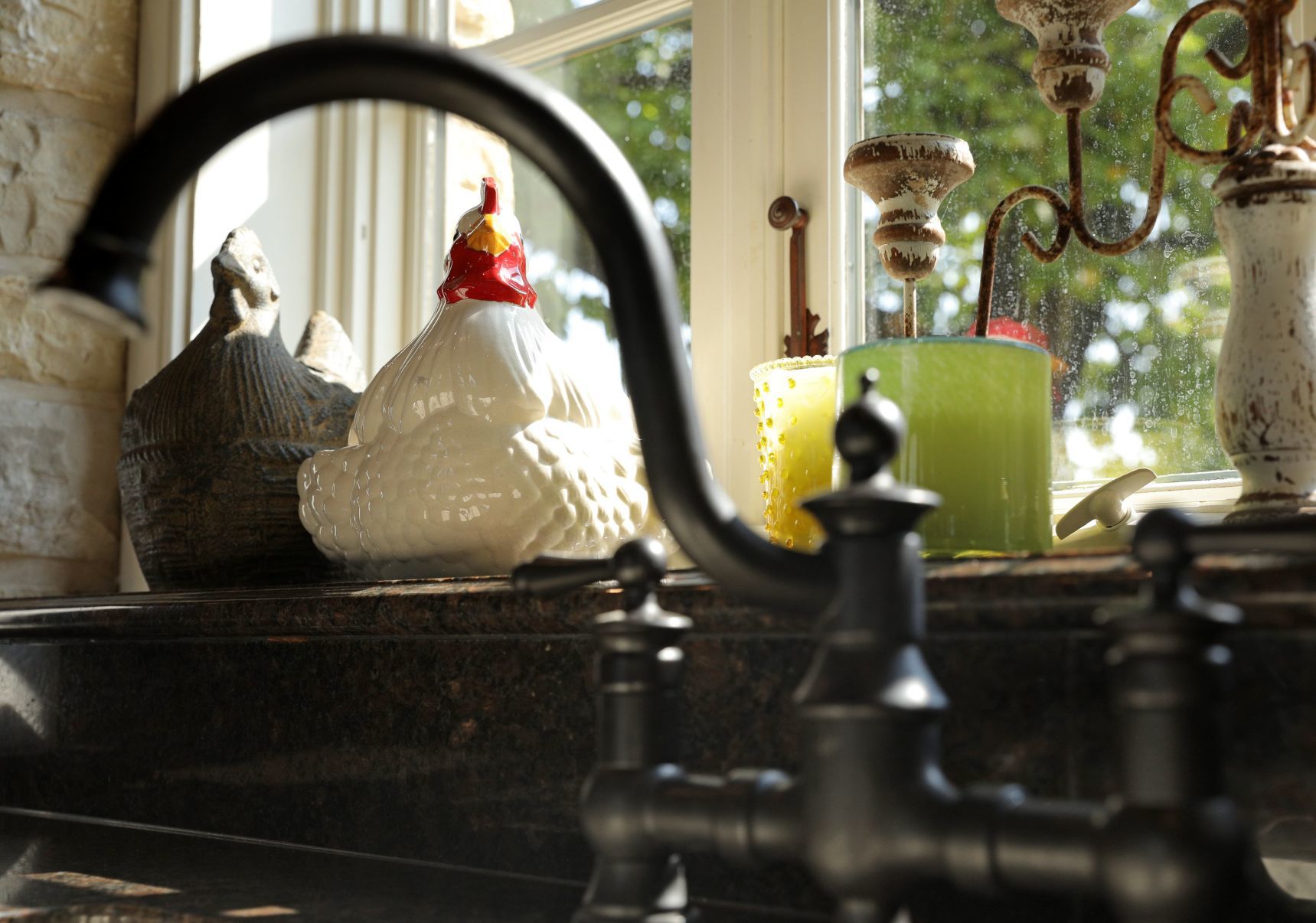 At home: Ron Brown's Franklin County ranch